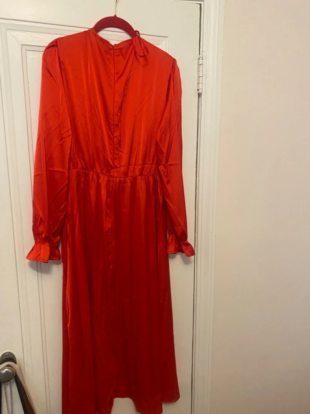NWT Armani exchange wrap front red dress - Picture 11 of 12